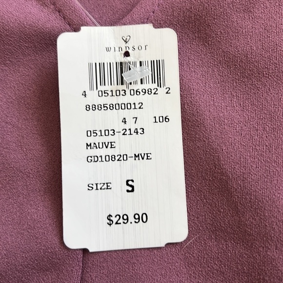 Mauve Strappy Bodycon Mini Dress - Picture 6 of 8